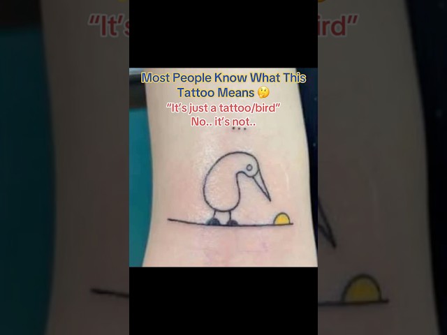 Most People Know What This Tattoo Means 🤔 #interesting