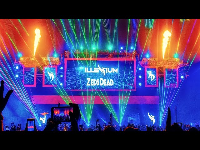 ILLENIUM B2B ZEDS DEAD (Full Set) @ Goldrush Festival Arizona 2025 [4K]