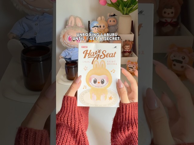 Labubu Have A Seat Unboxing