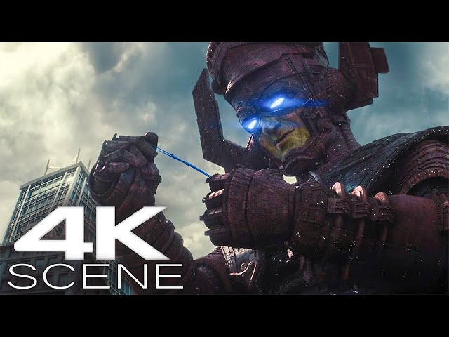 Galactus Annihilates Fantastic Four (2025) Fight Scene - The Fantastic Four: First Steps Movie Clip 