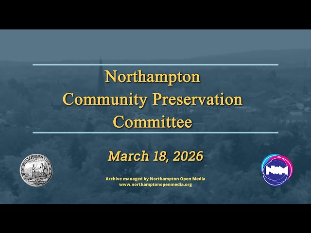 Community Preservation Committee | March 18, 2026