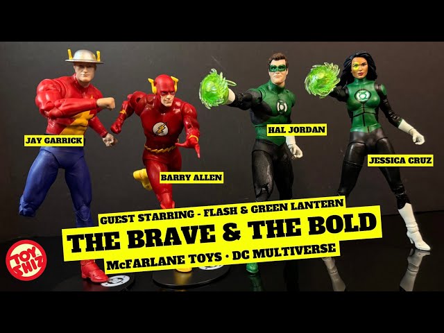 2026 JESSICA CRUZ - HAL JORDAN - BARRY ALLEN - JAY GARRICK | DC Page Punchers | McFarlane Toys