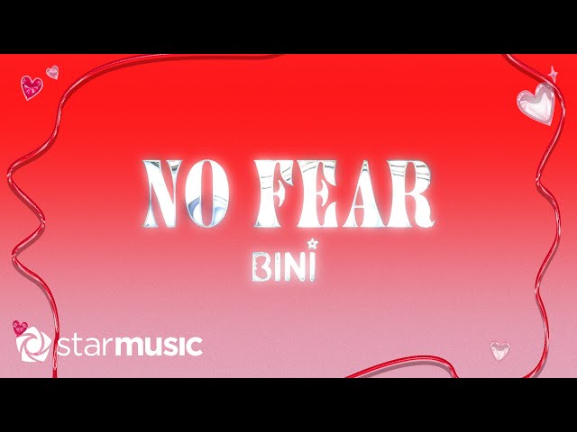 No Fear - BINI (Lyrics)