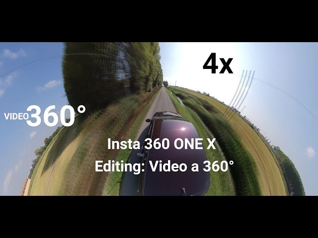 🔴360° | Insta360 ONE X | Prova video - velocizzato 4x | Editing: Video a 360° | 08-10-19 | #341 ✔