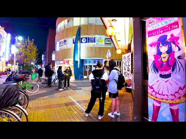 Yokohama Walk🐶👍Isezaki Shopping Mall♪💖4K relax/study non-stop 1 hour 02 minutes