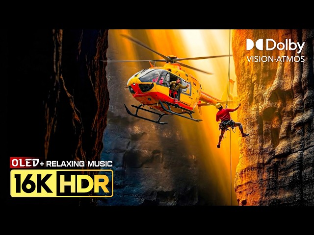 Breathtaking OLED HDR TV Test Dolby Vision | 16K Video ULTRA HD 120fps | Relaxing Music