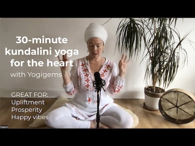 30 minute kundalini yoga to open the heart | Yogigems