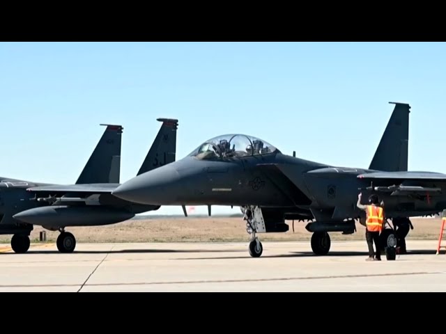 Race to find missing crew after US fighter jet shot down in Iran