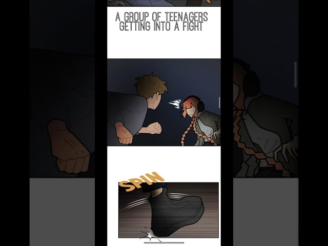 He was so chill about it 💀😂 #schoolbusgraveyard #webtoon #sbg