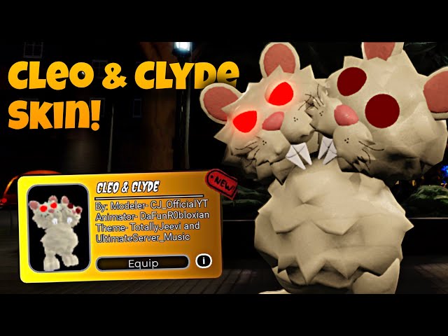 The Cleo & Clyde Skin Is Finally In Piggy: Community Clash!