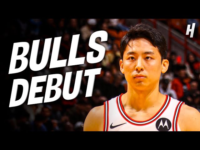 Yuki Kawamura BRINGS ENERGY in His Chicago Bulls DEBUT 🔥