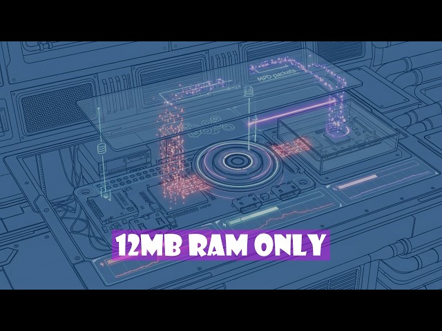 12MB RAM Magic: The Secret Raspberry Pi Zero W Music Server