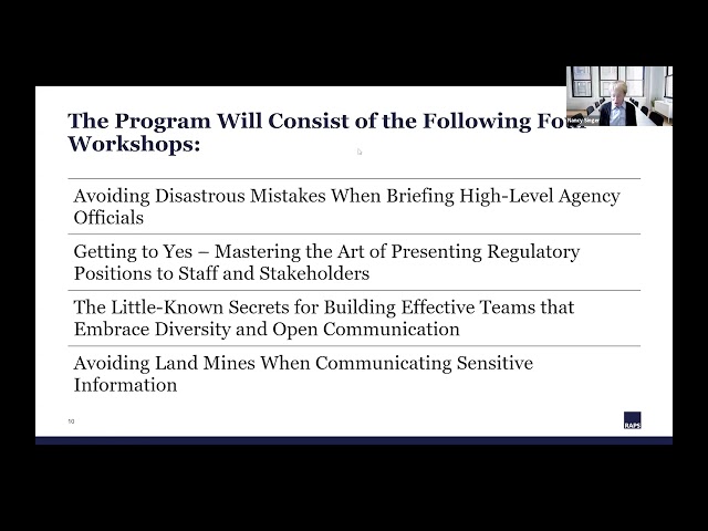 What to expect from the RAPS Advanced Strategic Communications Certificate Program