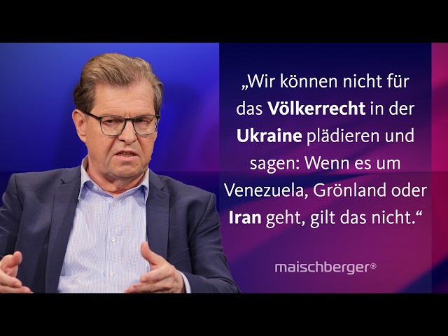 Ralf Stegner und Bernd Baumann diskutieren über Steuern, Iran-Krieg und Spritpreise | maischberger