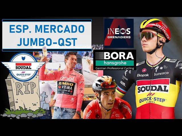 Farewell QUICK STEP! What will become of EVENEPOEL or LANDA? ROGLIC and JUMBO and their OPTIONS!