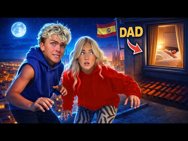SNEAKiNG OUT iN SPAiN...WE GOT TRAPPED 👀🇪🇸