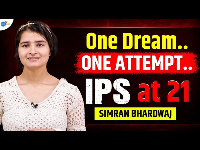 Cracked UPSC AIR 172 Without Coaching: 3 Must-Know Secrets | IPS Simran Bhardwaj | Josh Talks #cds