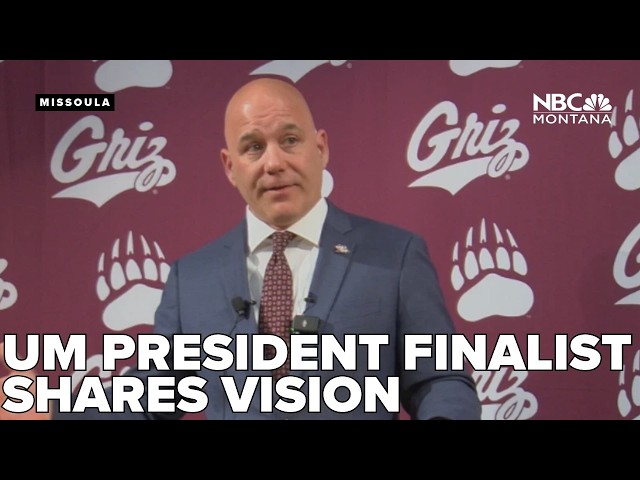 UM president finalist outlines priorities on campus, officials estimate timeline