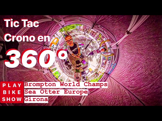 Tic Tac Crono en la Sea Otter Europe en 360°