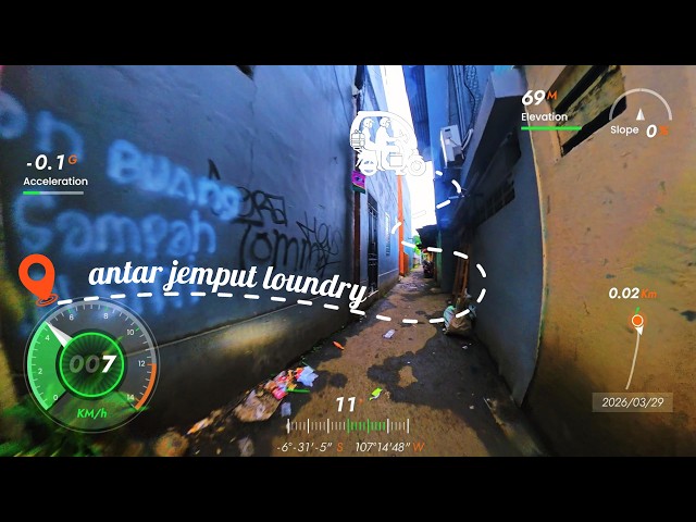 🎬 Laundry Delivery | Parung & Ciputat Route | March 29, 2026