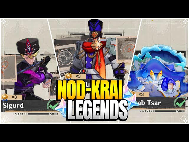 All 3 Nod-Krai Local Legends + Valiant Chronicles Guide |【Genshin Impact】