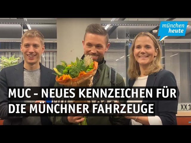 MUC - Neues Kennzeichen für die Münchner Fahrzeuge