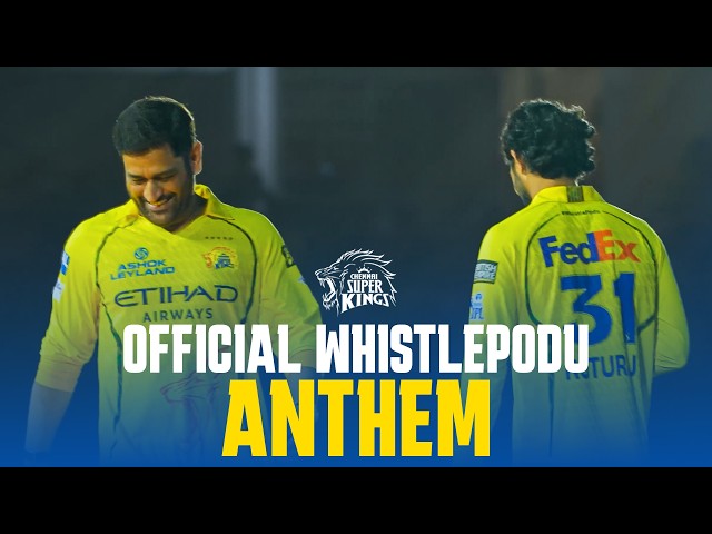 Official WhistlePodu Anthem 2026 | IPL | Chennai Super Kings