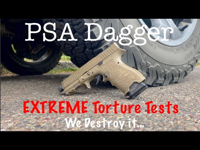 PSA Dagger- Most EXTREME Torture Test on YouTube. We Destroy it...