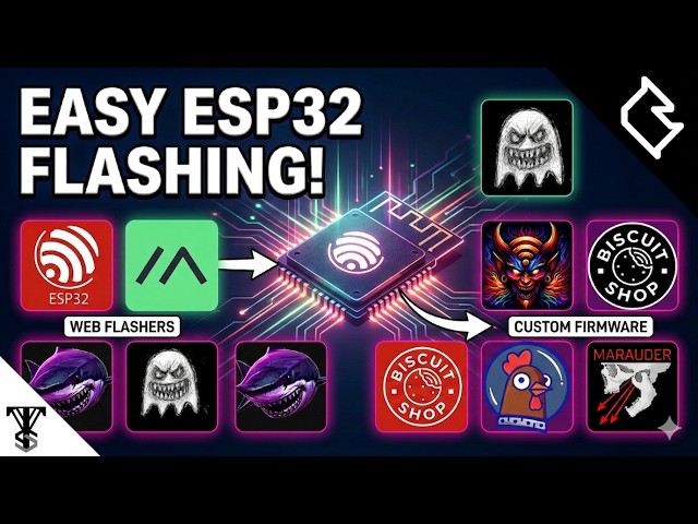 Flash Any Firmware on ESP32 in Minutes | Web Flashers