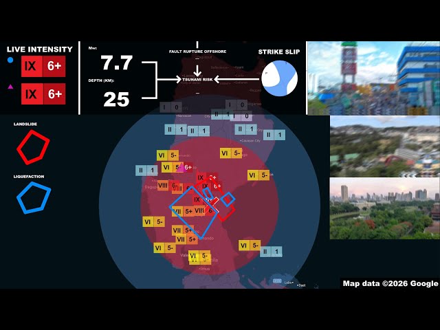 M 7.7 Luzon, Philippines Earthquake (16/7/1990)