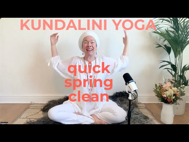 10-minute kundalini yoga spring clean | Kriya for the Blood, Lungs & Nervous System | Yogigems