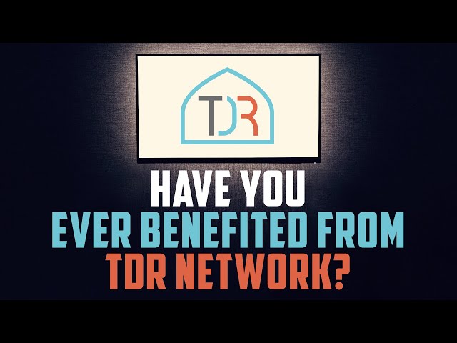 WATCH THIS IF TDR NETWORK HAS BENEFITED YOU IN ANY WAY! 😊