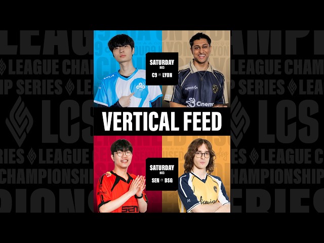 Vertical | LCS Opening Week | SEN vs DSG