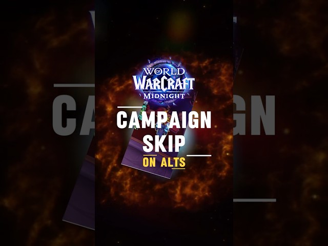 How to Skip the Midnight Campaign on Alts | WoW Midnight