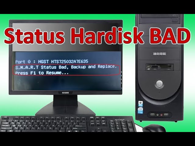 Smart Status Bad Backup and Replace | Hardisk Bad Sector | Bisa digunakan Kembali Untuk Windows