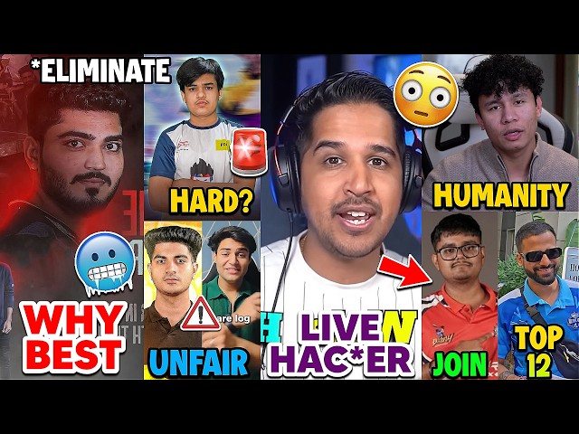 This is IMPORTANT! 🚨 Killer FF Reacts on FFMIC Elimination 😳 Desi Gamer Met Hacker, Tonde Gamer?⚠️
