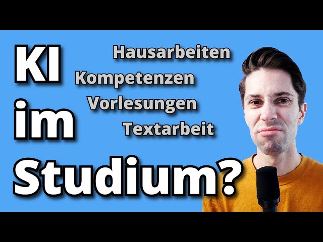 Wie KI dein STUDIUM verändert | Lernen, Lehren und Prüfen mit ChatGPT, Gemini und Co.