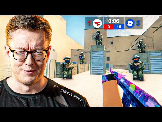The #1 ROBLOX Team vs CS2 Pro Team