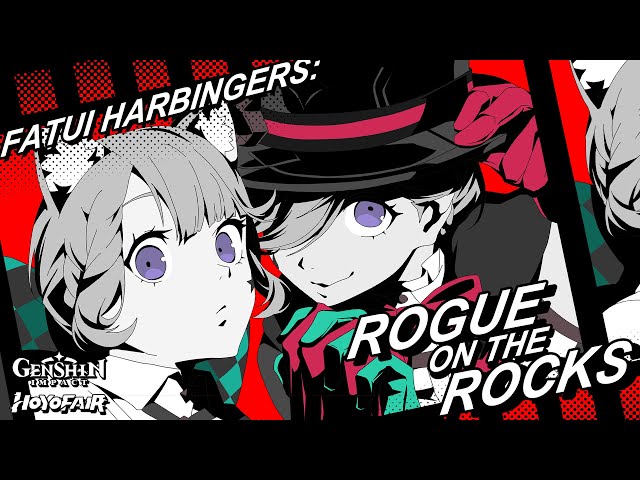 [P5 x Genshin] Fatui Harbingers - Rogue on the Rocks [Genshin Anime Short from Hoyofair 2023]
