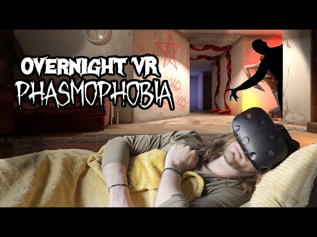 I Slept In Phasmophobia In VR and Regretted It