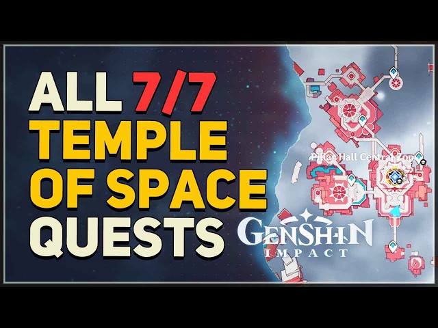 Temple of Space All Quests FULL Walkthrough Genshin Impact 6.5