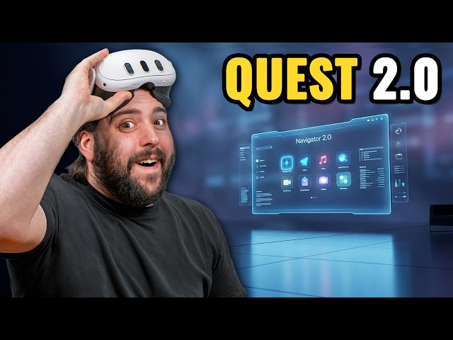 Quest 3 Just Entered the 2.0 Era