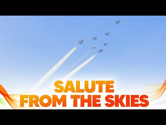 Republic Day 2026: GOOSEBUMPS MOMENT as Indian Air Force flypast steals the show!