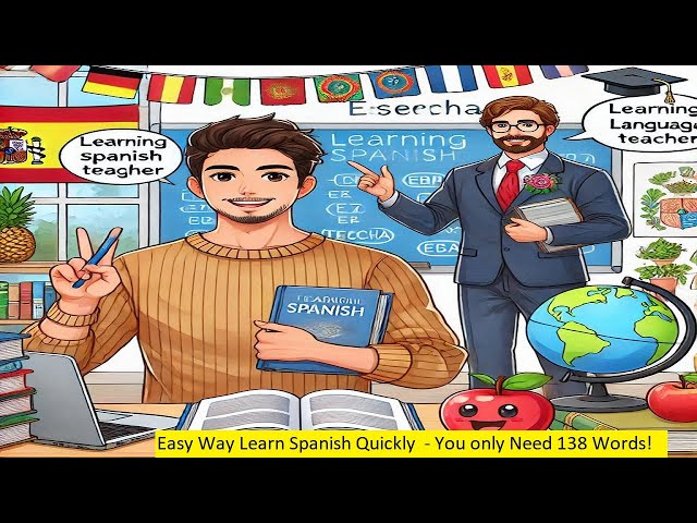 The Easy Way to Learn Spanish Language – And You Only Need138 Words