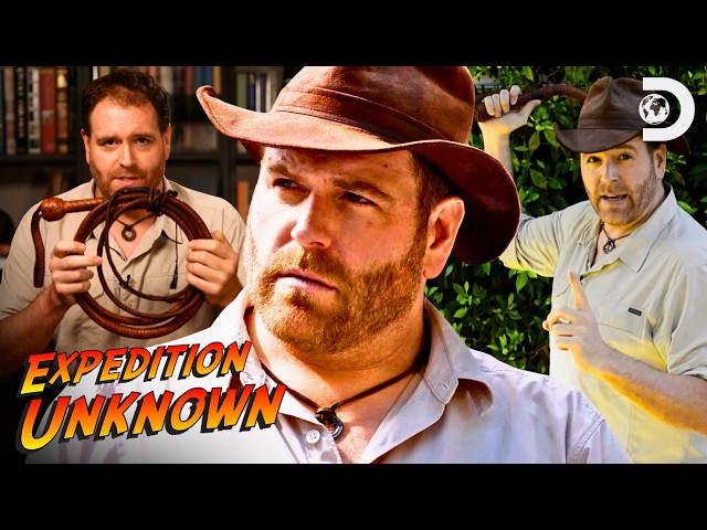 Josh Gates Is Literally Indiana Jones 🤠🐍 | Expedition Unknown | Discovery