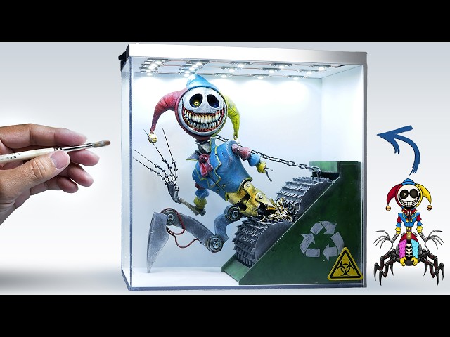 Diorama of The Prototype in the Laboratory