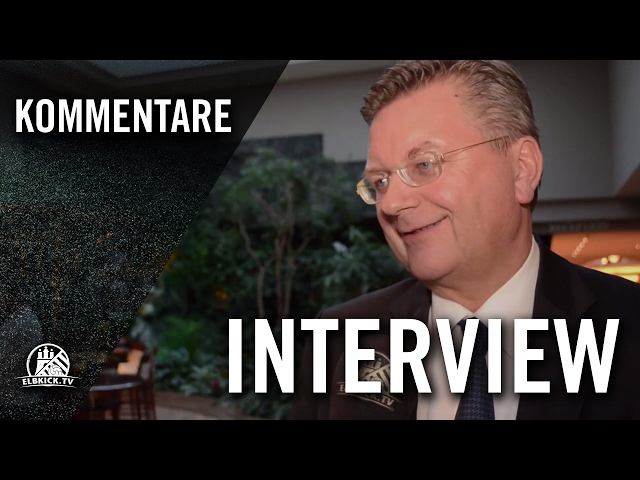 DFB-Präsident Reinhard Grindel über das Ehrenamt, Amateurfußball und Futsal  | ELBKICK.TV