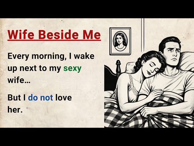 Learn English through Stories Level 3 ⭐ Wife Beside Me - Emotional English Story for Listening Pract