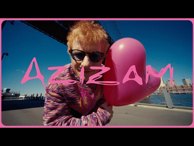 Ed Sheeran - Azizam (Pink Heart Video)