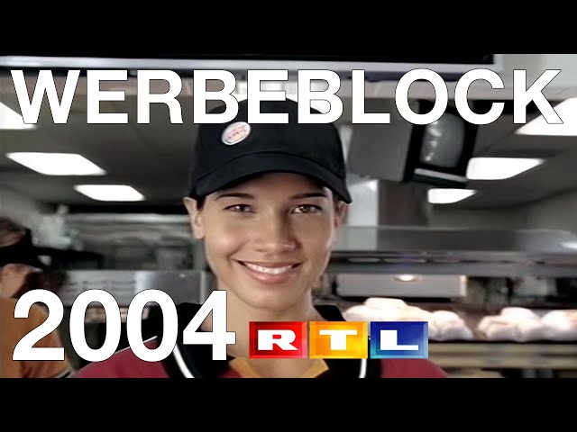 RTL Werbeblock von September 2004 | Spiegel TV 1/2